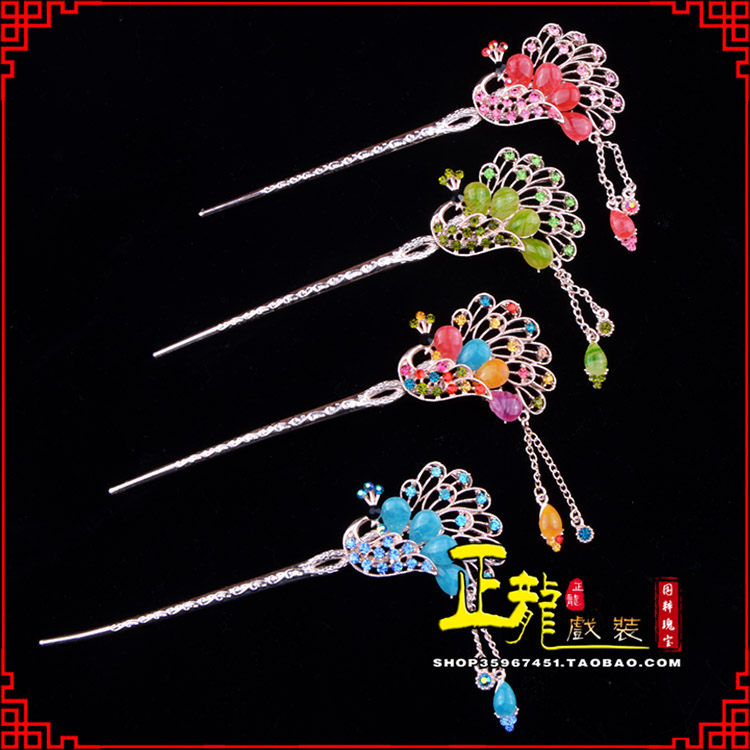 南溪头饰化妆用品饰品花旦小姐青衣头饰簪子发簪 发簪