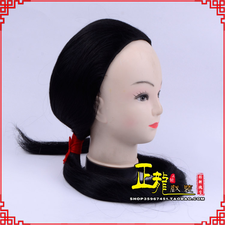 南溪古装影视演出头套花旦假发 真发古装发