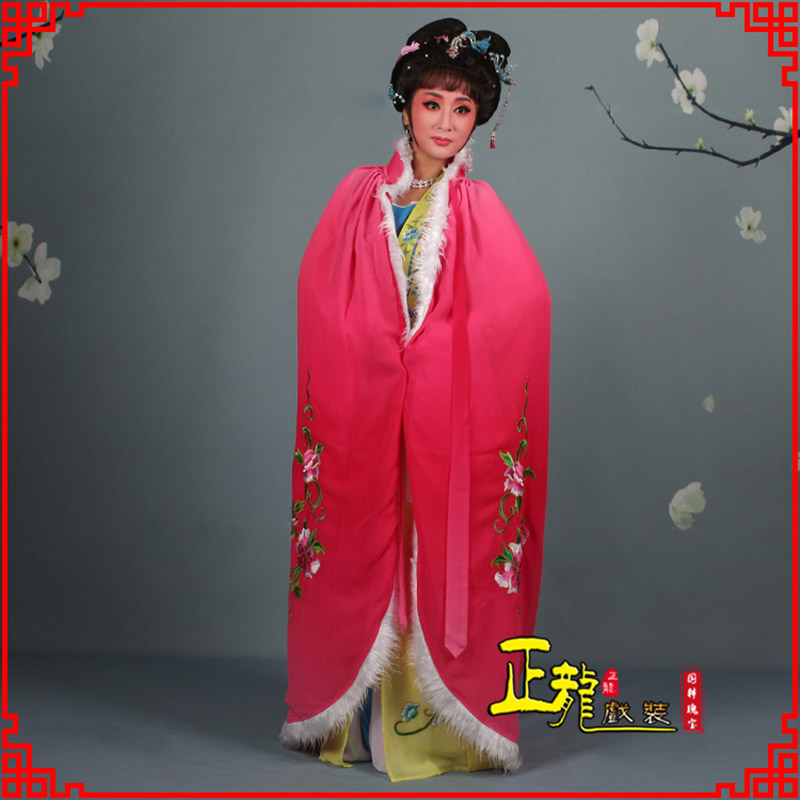 南溪小花旦绣花斗篷 花旦披风