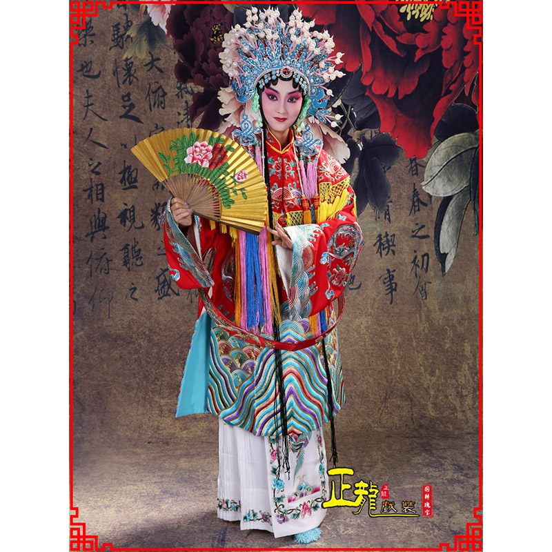 南溪凤袍杨贵妃贵妃醉酒 软绉团凤女蟒